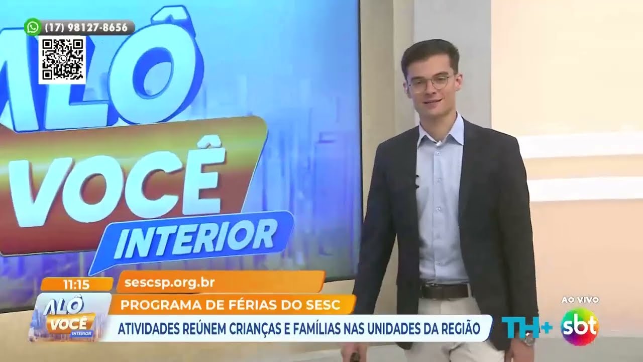 Prévia visual do vídeo em SBT
